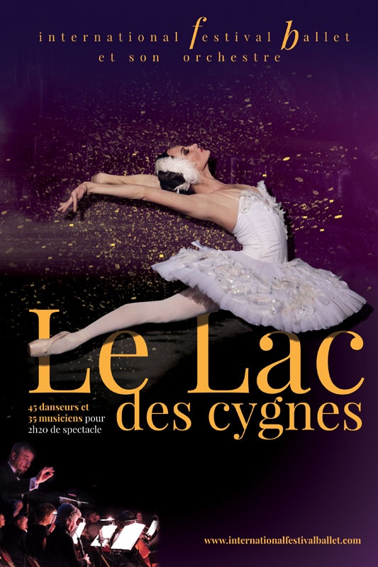 <i>« Le Lac des cygnes »</i> Une féerie de beauté, d'élégance et de grâce.